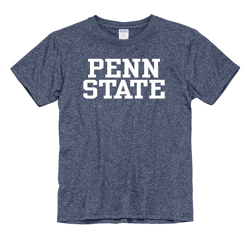 Penn State Youth Heather Navy Sport Performance T-Shirt Nittany Lions (PSU) 