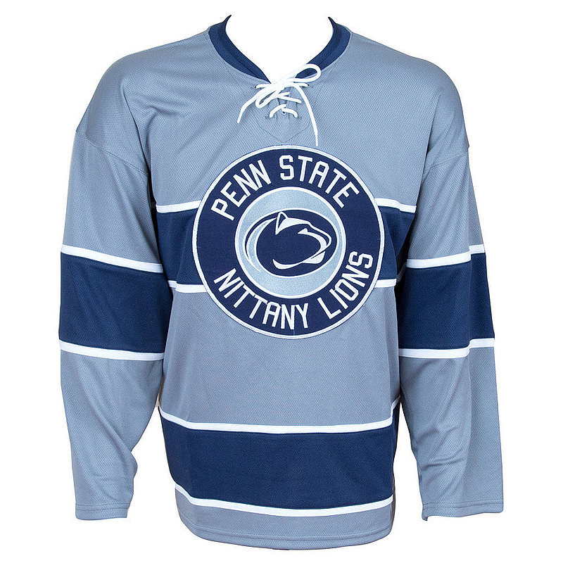 Penn State Youth Ice Hockey Jersey Gray Nittany Lions (PSU) 