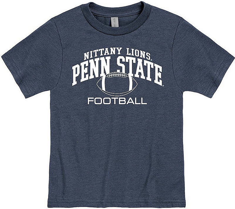 Penn State Youth Nittany Lions Football Soft Style T-Shirt Navy Nittany Lions (PSU) 