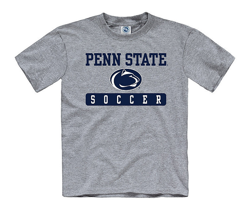 Penn State Youth Soccer T-Shirt Grey Nittany Lions (PSU) 
