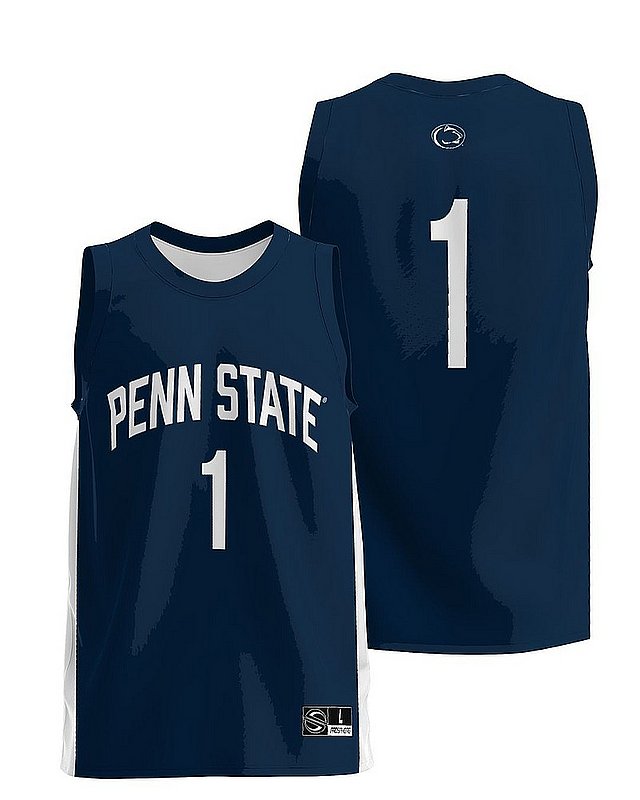 Penn State Nittany Lions Navy Basketball Jersey 