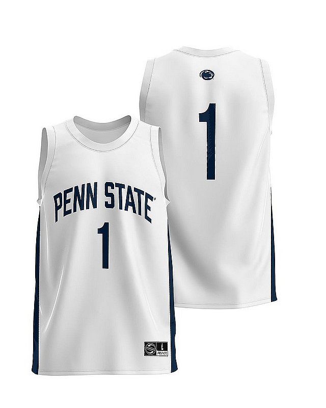 Penn State Nittany Lions White Basketball Jersey 