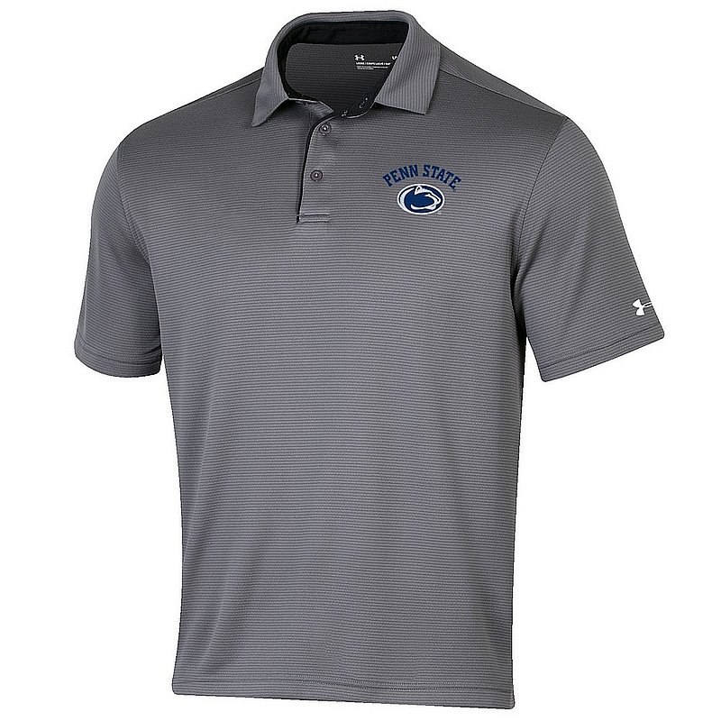 Under Armour Penn State Under Armour Tech Performance Polo Graphite Nittany Lions (PSU) (Under Armour)