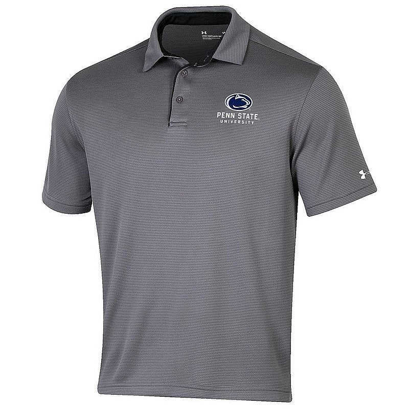 Under Armour Penn State University Men Tech Polo Graphite Nittany Lions (PSU) (Under Armour )