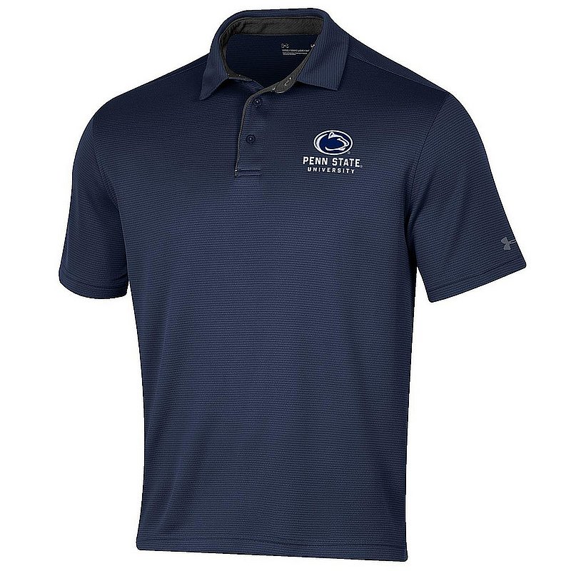 Penn State University Men Tech Polo Midnight Navy 