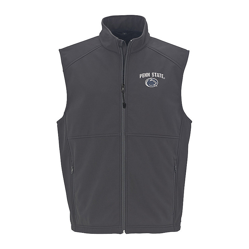 Vantage Penn State Mens Quest Bonded Dark Grey Vest Nittany Lions (PSU) (Vantage )