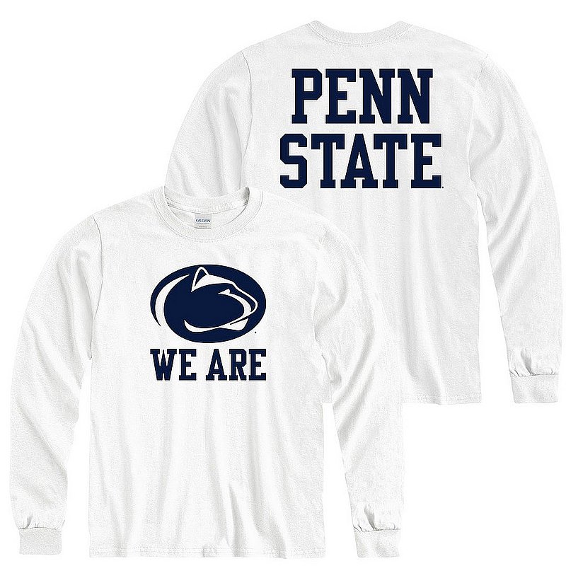 We Are Penn State White Long Sleeve Tee