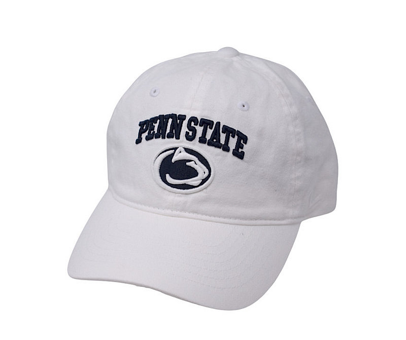 Zephyr Penn State Arching Over Lion Head White Relaxed Fit Hat Nittany Lions (PSU) (Zephyr )