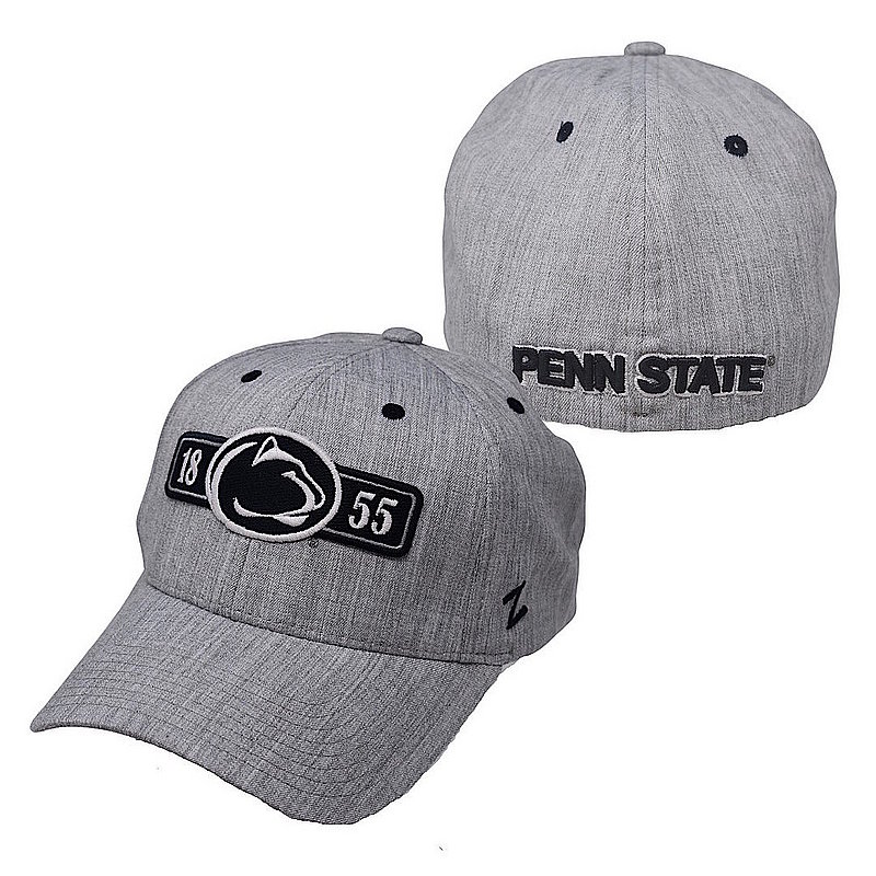 Zephyr Penn State Nittany Lions Grey Stretch Fit Hat Nittany Lions (PSU) (Zephyr )