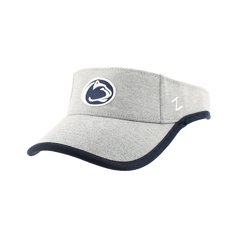 Penn State Nittany Lions Polo Knit Grey Visor 