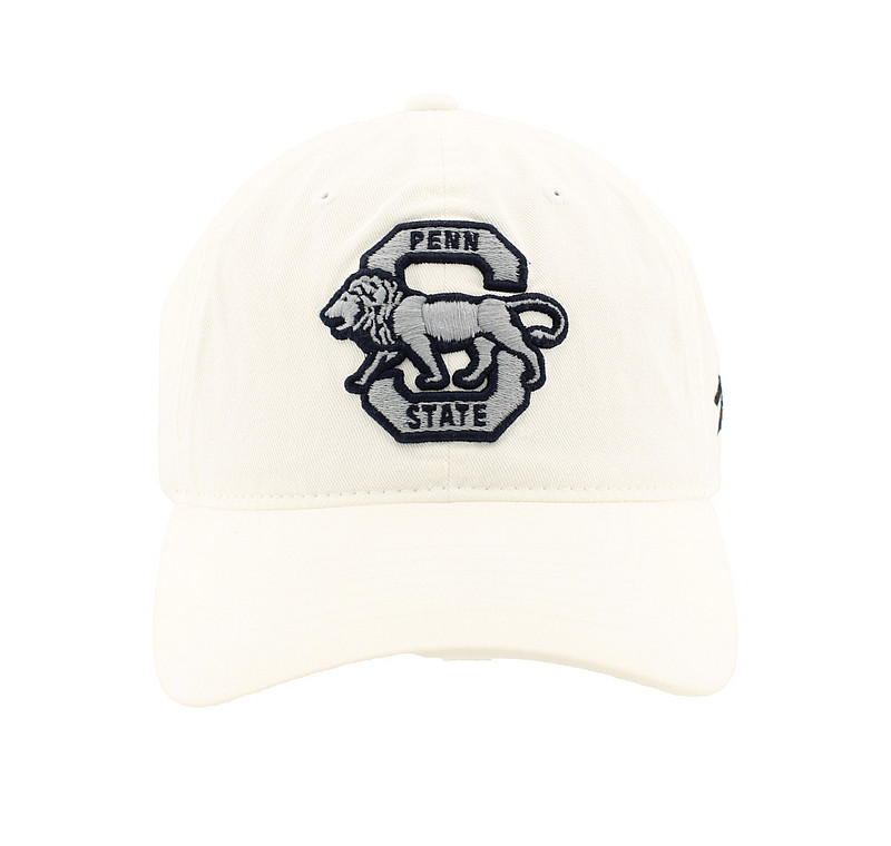 Zephyr Penn State Vault Block S Adjustable Hat White Nittany Lions (PSU) (Zephyr )