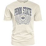 Blue 84 Penn State University Shield Puff Ink Ivory Dyed Ringspun Tee Nittany Lions (PSU) (Blue 84 )