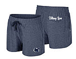 Colosseum Penn State Nittany Lions Women's Morningside Heather Navy Shorts Nittany Lions (PSU) (Colosseum )