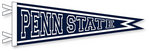 Penn State 9 x 27 Dovetail Pennant Nittany Lions (PSU) 