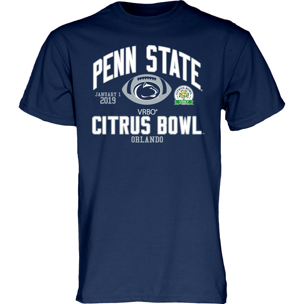 Penn State 2019 Citrus Bowl T-Shirt Navy (2018 Season) Nittany Lions (PSU)