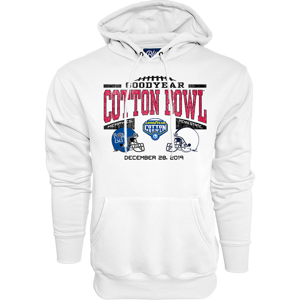 Penn State Nittany Lions 2019 Cotton Bowl Dual Helmet Hooded Sweatshirt ...