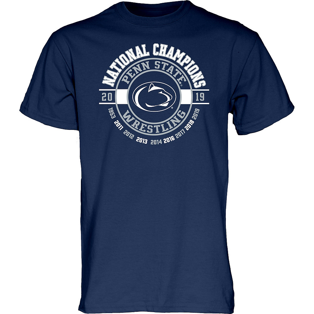 Penn State Wrestling 2019 National Champs Legacy T-Shirt Nittany Lions ...