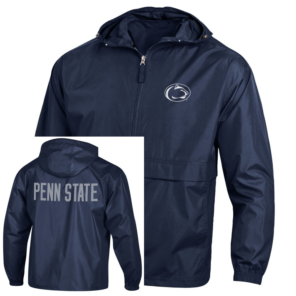 Penn State Nittany Lions Champion Pack 'N' Go Jacket Navy Nittany 