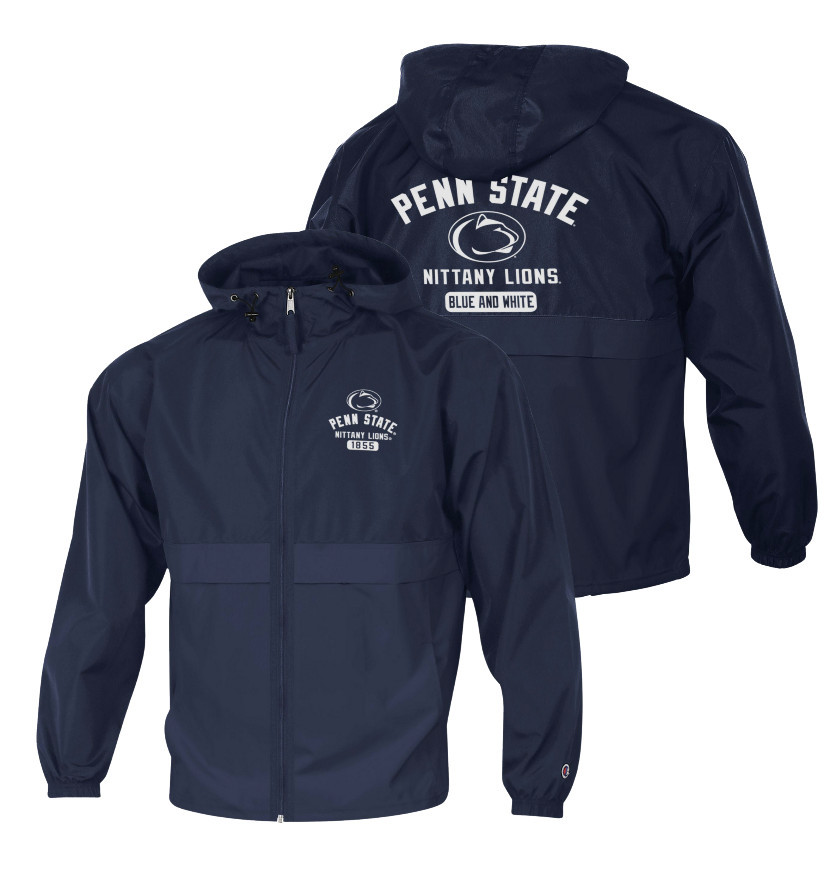 Penn State Nittany Lions Navy Full Zip Pack N Go Champion