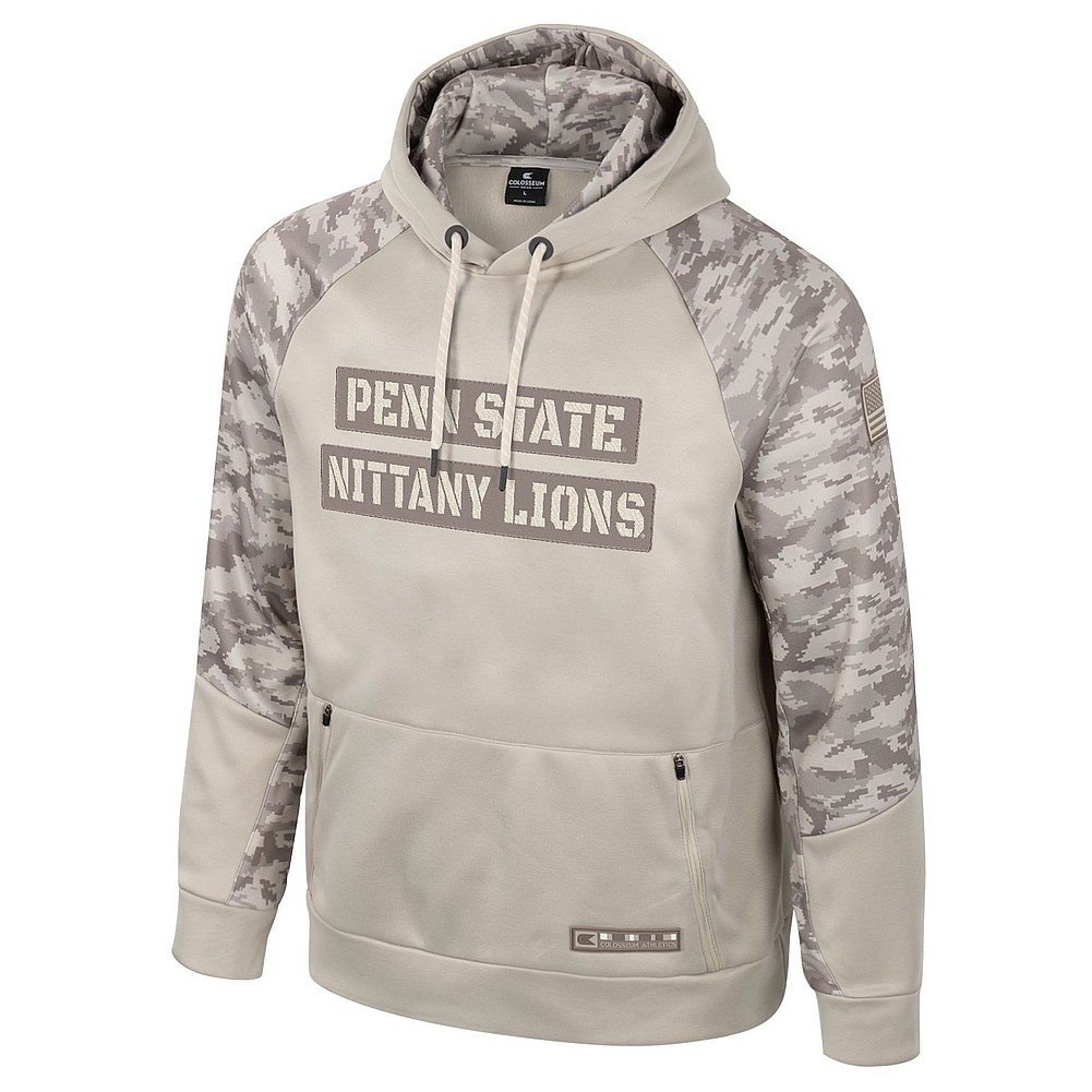 Penn State Nittany Lions OHT Mojave Camo Military Appreciation Hooded Sweatshirt Nittany Lions PSU