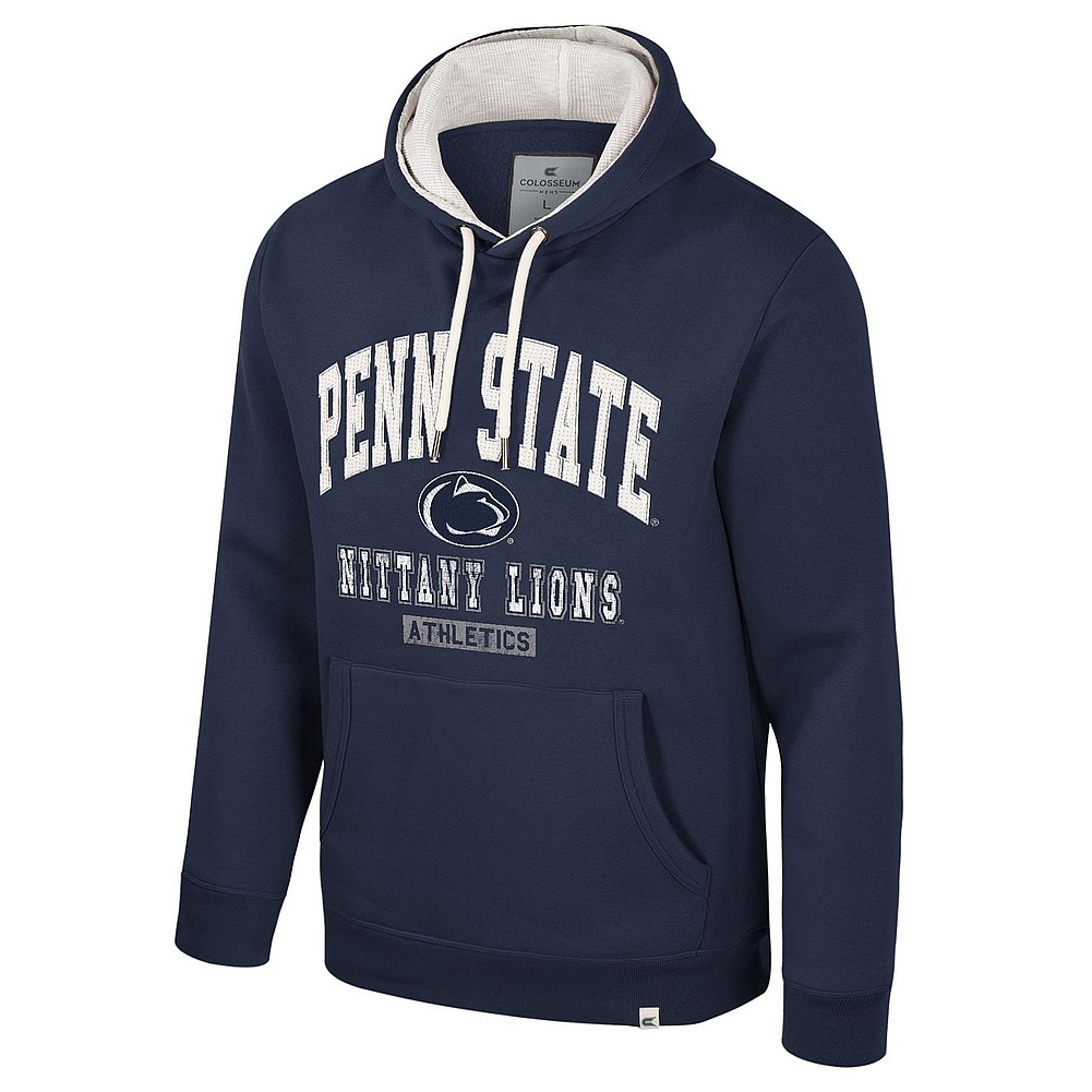 Penn State Nittany Lions Vintage Waffle Embroidered Hooded Sweatshirt Nittany Lions PSU