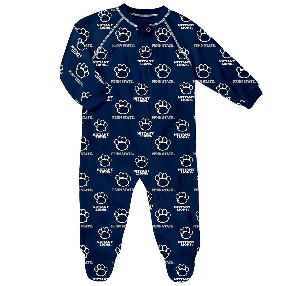 Penn State All Over Infant Footed Pajamas Nittany Lions (PSU)