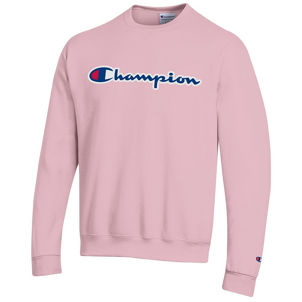 Penn State Champion Powerblend Crewneck Sweatshirt Feather Pink Nittany ...
