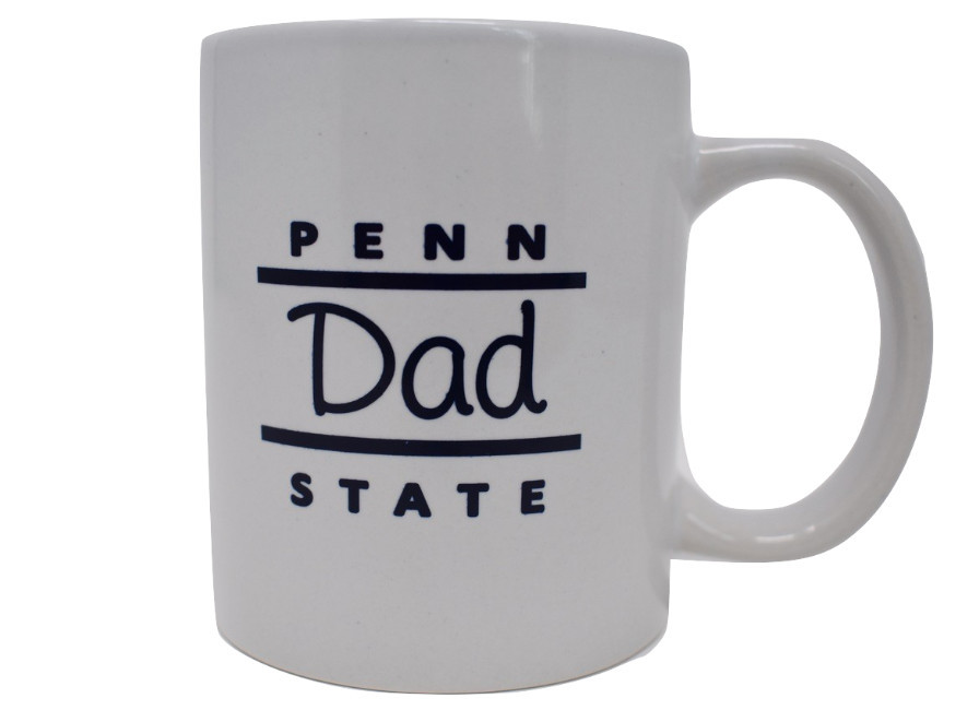 Penn State Dad Line Mug White Nittany Lions (PSU)