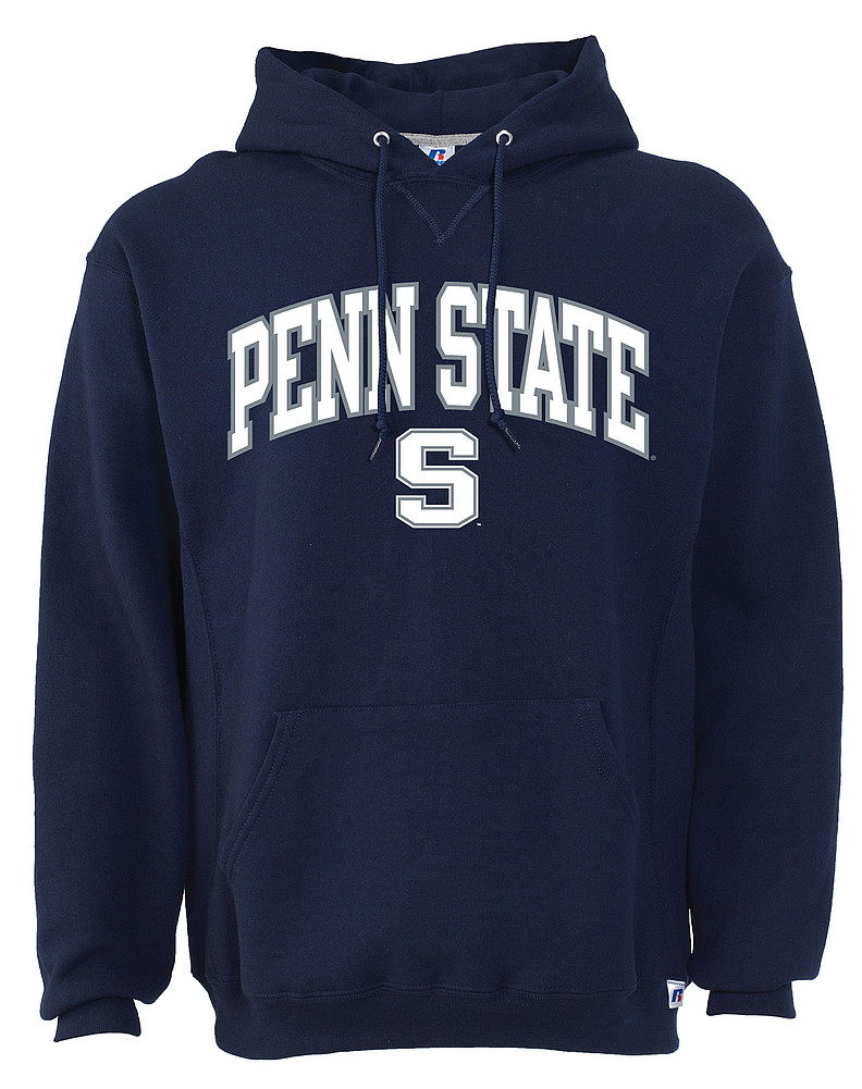 Penn State Embroidered Arching Over S Navy Hooded Sweatshirt Nittany ...