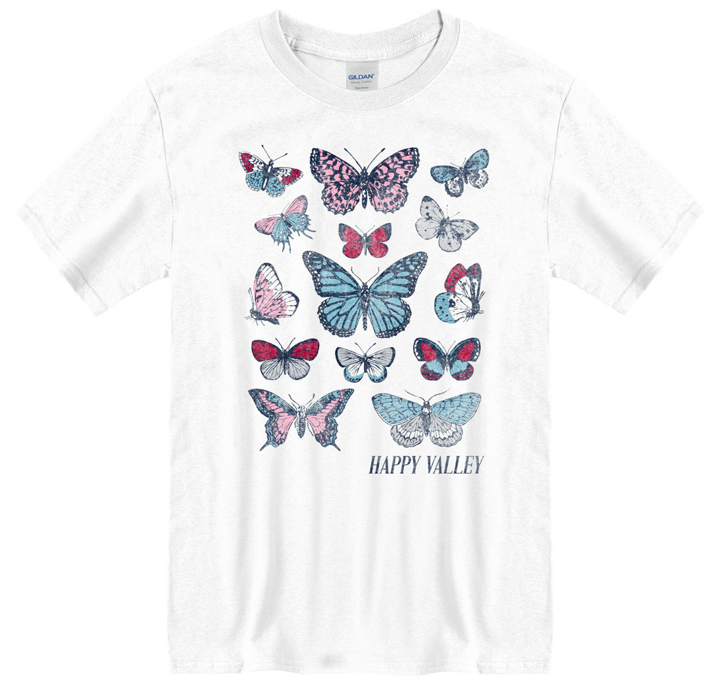 Butterfly tee clearance