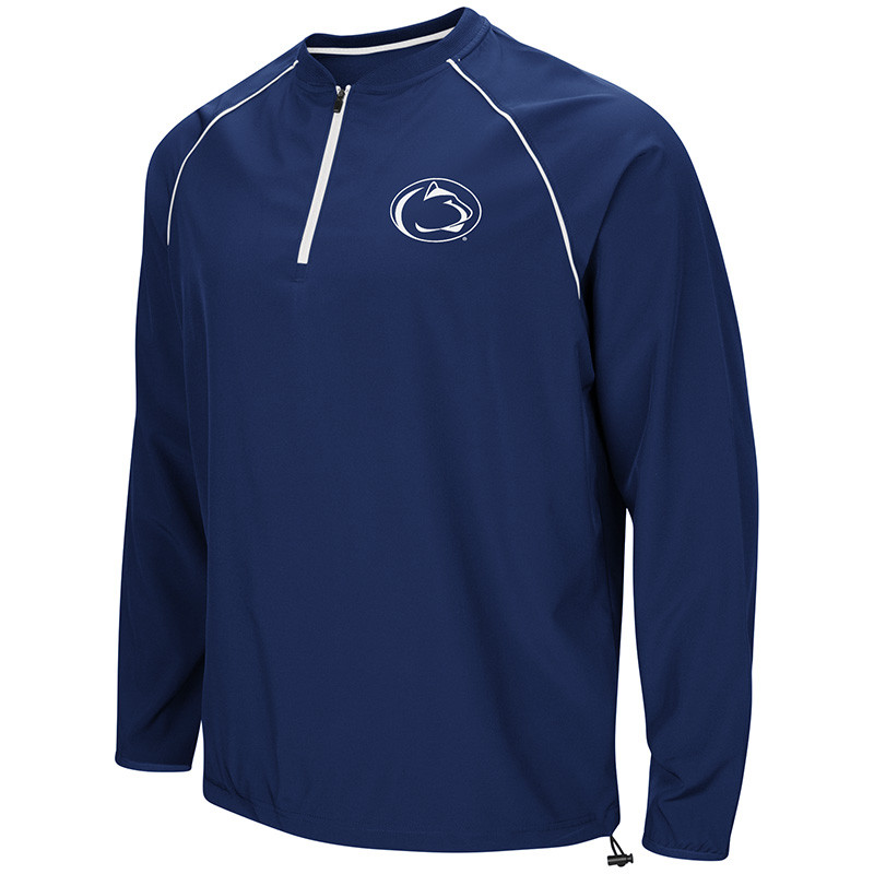 Penn State Men's 1/4 Zip Windbreaker Navy Nittany Lions (PSU)