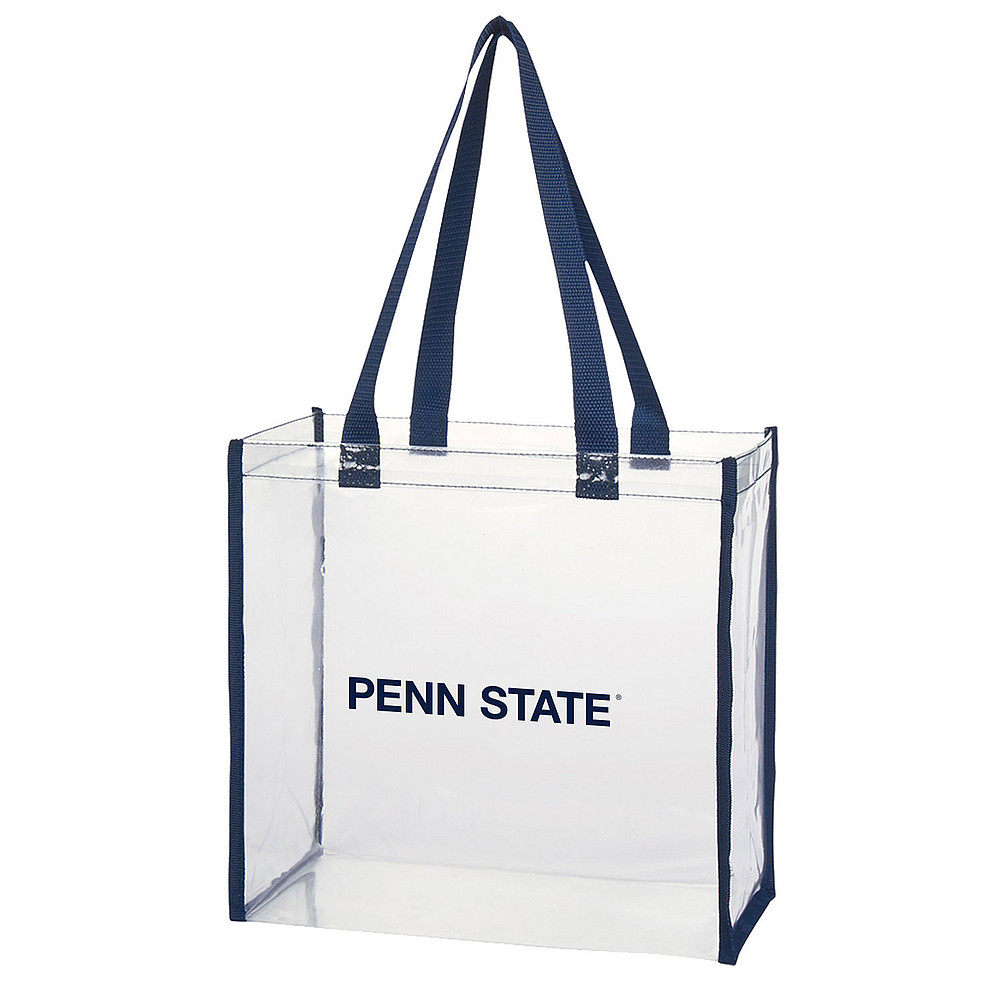 Penn State Navy Clear Stadium Tote Bag