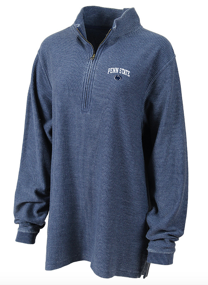 Penn State Classic Quarter Zip Sweatshirt Arching Heather Grey Nittany  Lions (PSU)