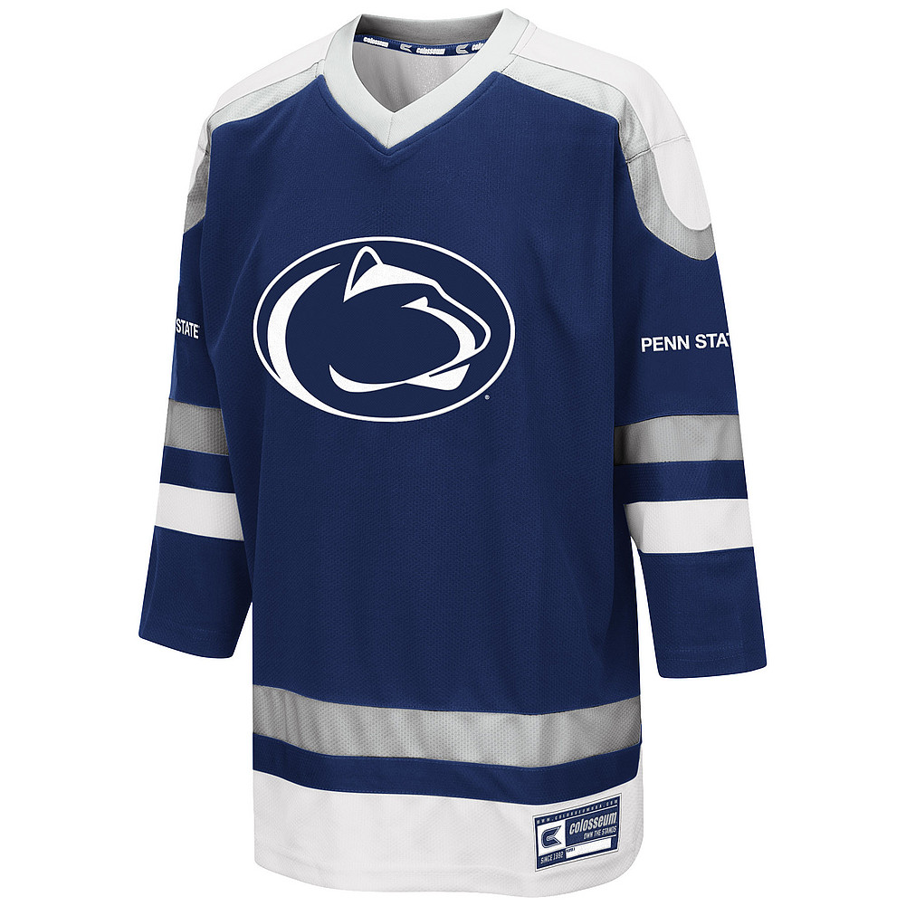 Youth ProSphere #1 Navy Penn State Nittany Lions Hockey Jersey