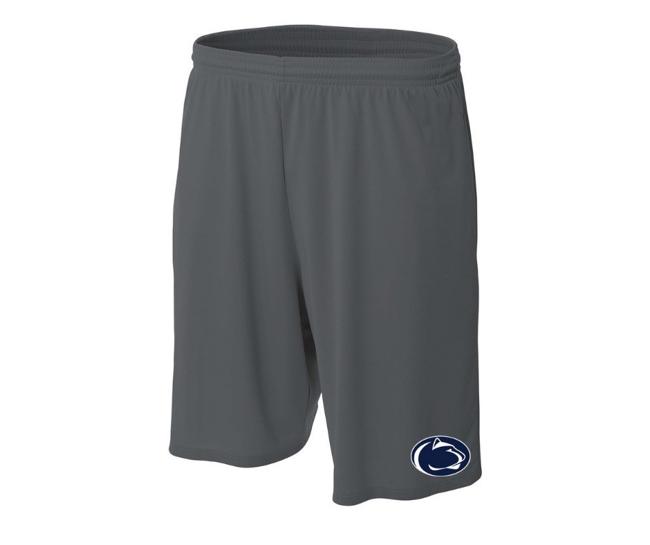 Penn State Youth Cooling Performance Shorts Grey Nittany Lions (PSU)