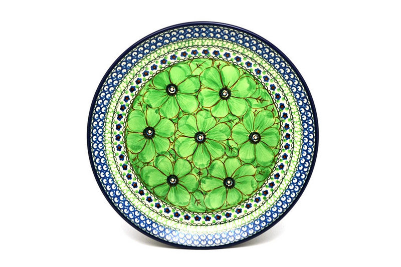 10 1/2"W
 Polish Pottery Plate - Dinner (10 1/2") - Unikat Signature U408A 223-U408A (10 1/2"W
)