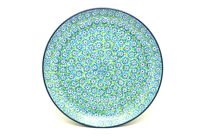 1"H x 10"W
 Polish Pottery Plate - 10" Dinner - Key Lime 257-2252a (1"H x 10"W
)