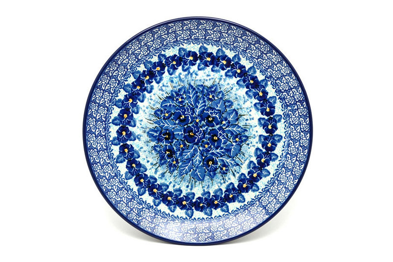 1"H x 10"W
 Polish Pottery Plate - 10" Dinner - Unikat Signature - U3639 257-U3639 (1"H x 10"W
)