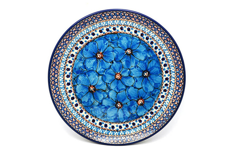 1"H x 10"W
 Polish Pottery Plate - 10" Dinner - Unikat Signature - U408C 257-U408C (1"H x 10"W
)