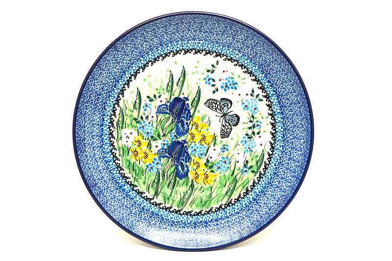 1"H x 10"W
 Polish Pottery Plate - 10" Dinner - Unikat Signature - U5132 257-U5132 (1"H x 10"W
)