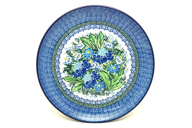 1"H x 10"W
 Polish Pottery Plate - 10" Dinner - Unikat Signature - U5138 257-U5138 (1"H x 10"W
)