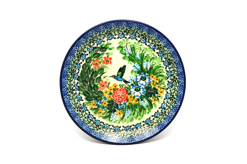 1"H x 7 3/4"W
 Polish Pottery Plate - Salad/Dessert (7 3/4") - Unikat Signature U3271 086-U3271 (1"H x 7 3/4"W
)