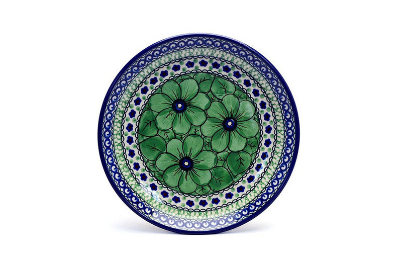 1"H x 7 3/4"W
 Polish Pottery Plate - Salad/Dessert (7 3/4") - Unikat Signature U408A 086-U408A (1"H x 7 3/4"W
)