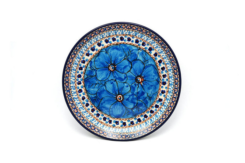 1"H x 7 3/4"W
 Polish Pottery Plate - Salad/Dessert (7 3/4") - Unikat Signature U408C 086-U408C (1"H x 7 3/4"W
)