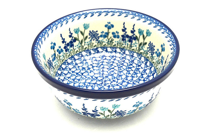 2 1/2"H x 6 1/4"W
 Polish Pottery Bowl - Salad - Little Gems 209-2898a (2 1/2"H x 6 1/4"W
)