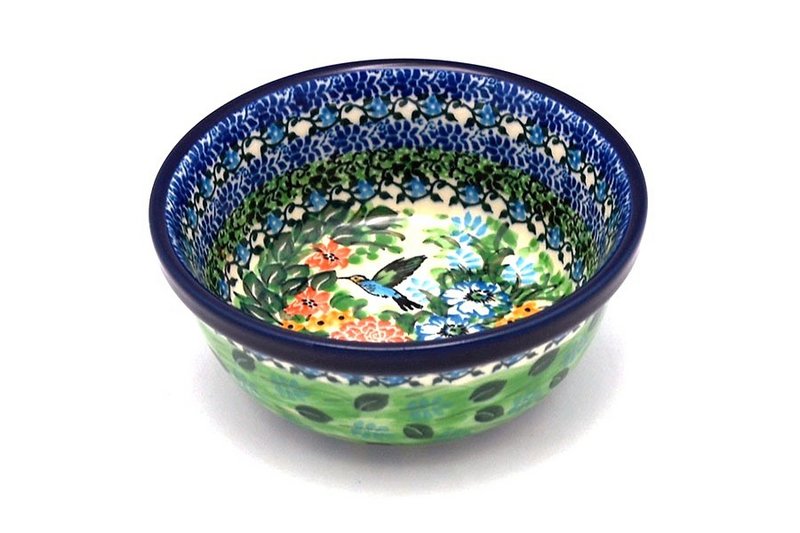 2 1/2"H x 6 1/4"W
 Polish Pottery Bowl - Salad - Unikat Signature - U3271 209-U3271 (2 1/2"H x 6 1/4"W
)