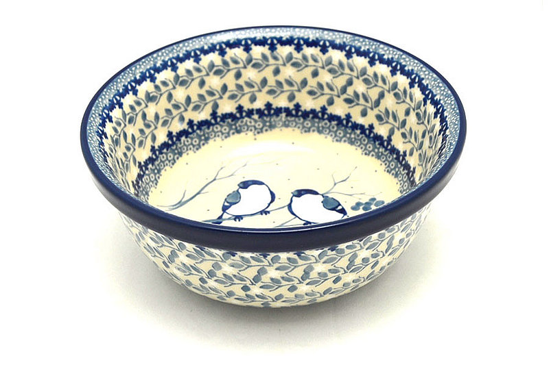 2 1/2"H x 6 1/4"W
 Polish Pottery Bowl - Salad - Unikat Signature - U4830 209-U4830 (2 1/2"H x 6 1/4"W
)