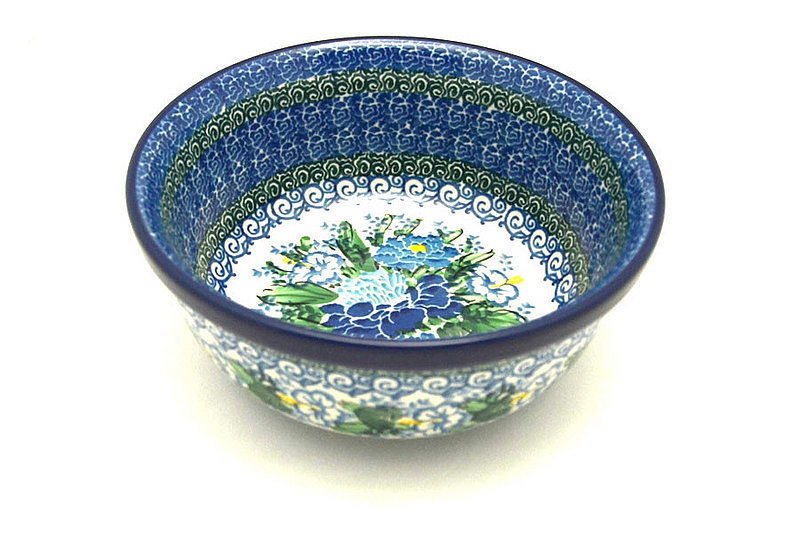 2 1/2"H x 6 1/4"W
 Polish Pottery Bowl - Salad - Unikat Signature - U5138 209-U5138 (2 1/2"H x 6 1/4"W
)