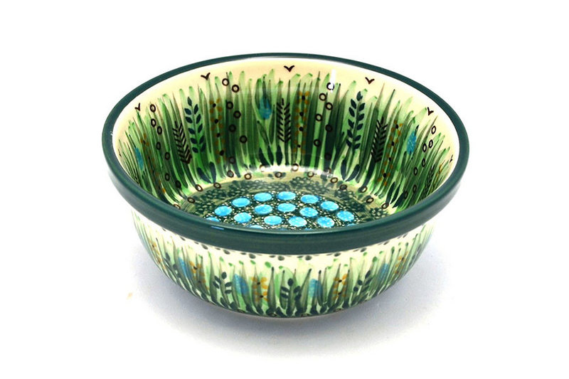 2 1/2"H x 6 1/4"W
 Polish Pottery Bowl - Salad - Unikat Signature - U803 209-U0803 (2 1/2"H x 6 1/4"W
)