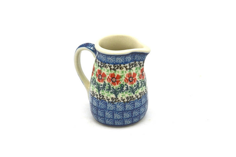 2 1/4"H x 2 1/4"W
 Polish Pottery Miniature Pitcher - Maraschino 315-1916a (2 1/4"H x 2 1/4"W
)